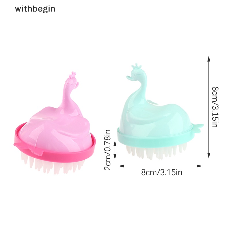 Lược Silicone Mát Xa Da Đầu Khi Tắm Tiện Dụng