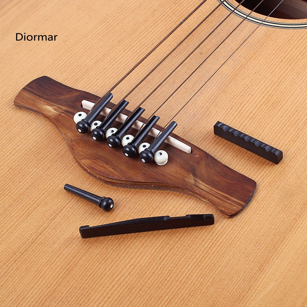 Set 6 Chốt Ngựa Đàn Guitar DIO GL75 GL76