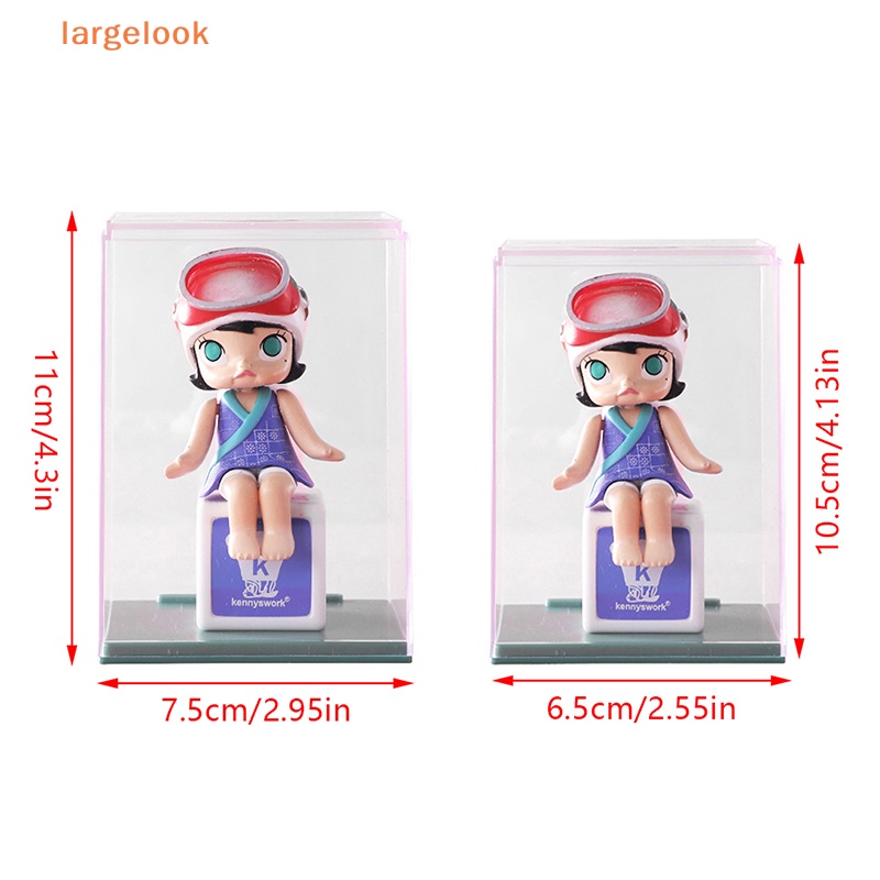 1 Hộp Trưng Bày Mô Hình Búp Bê Trong Suốt Chống Bụi Tiện Dụng