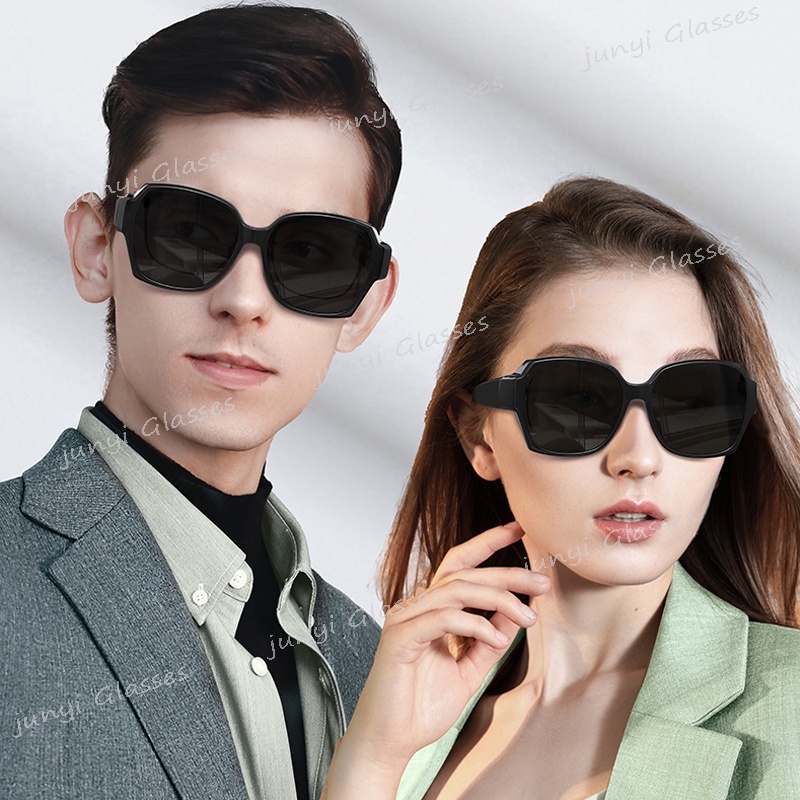 Kính Mát Phân Cực Chống Tia UV400 Tròng To Chống Lóa 2 Trong 1 Thích Hợp Đi Câu Cá Ban Đêm Cho Nam Và Nữ