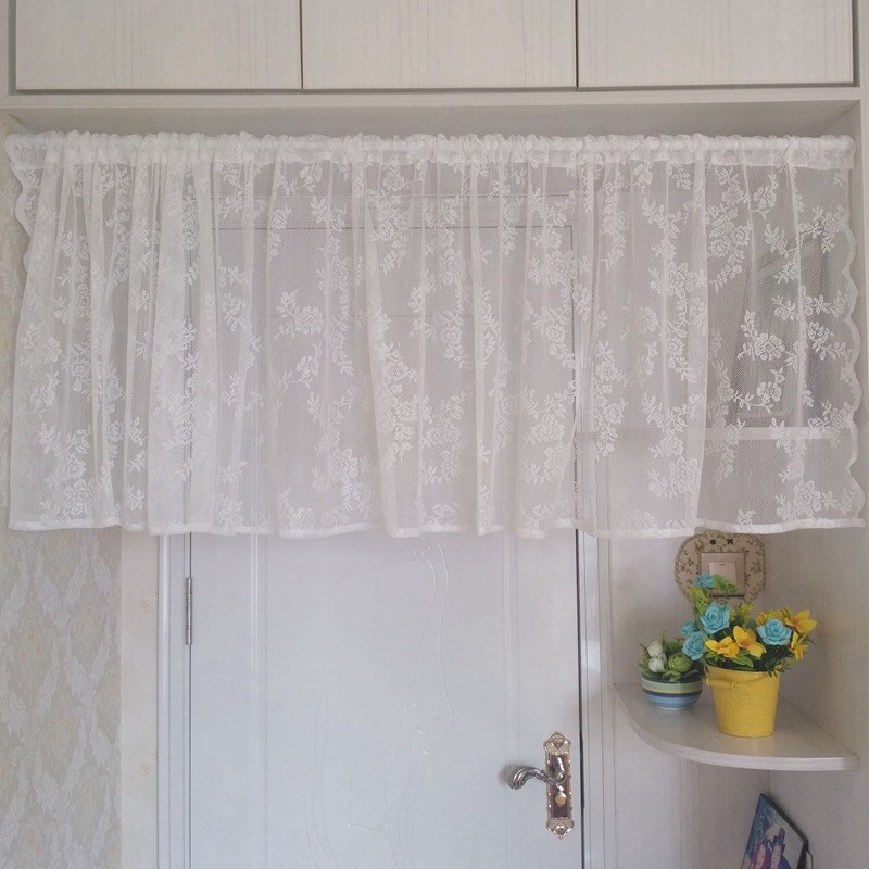 rèm ren decor che kệ bếp ,phong cách hiện đại, màn vải treo tường trang trí decor phòng ngủ