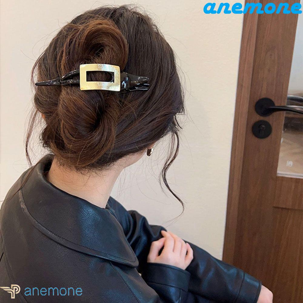 Kẹp Tóc Đuôi Ngựa Ba Răng Bằng Kim Loại Thời Trang Cho Nữ