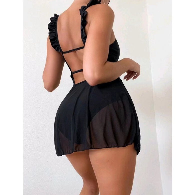 Đồ Bơi Một Mảnh Trễ Vai In Họa Tiết Thời Trang Gợi Cảm Cho Nữ