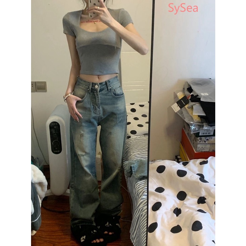 Áo Kiểu Cổ Vuông Dáng Ôm Thời Trang Hè Quyến Rũ Cho Nữ