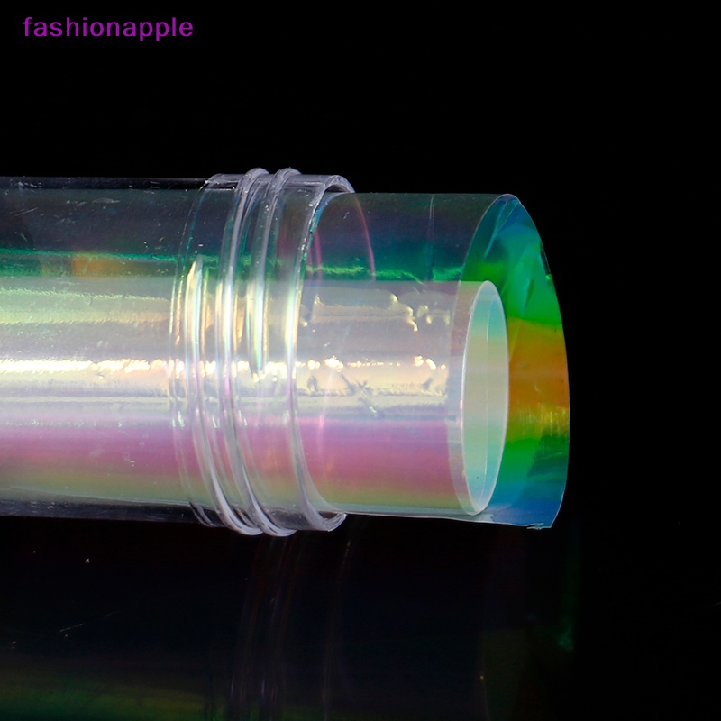 Favn Nhãn Dán Laser Chuyển Nước Đá Cực Quang Nghệ Thuật Kích Thước Lớn Đầy Màu Sắc