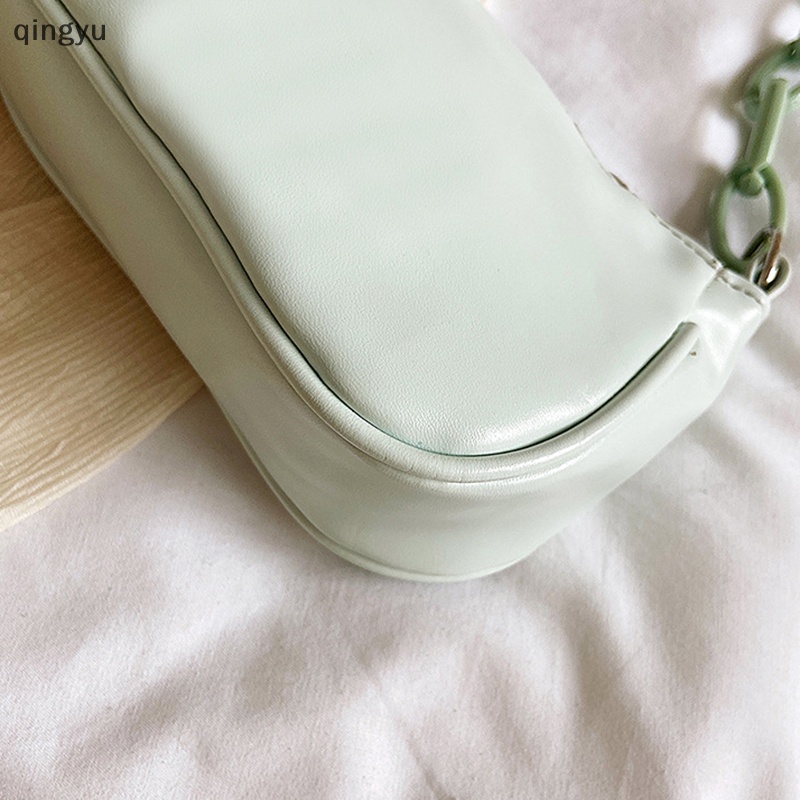 Qingyu Túi Xách Tote Đeo Vai Họa Tiết Cổ Điển Thanh Lịch Thời Trang Cho Nữ