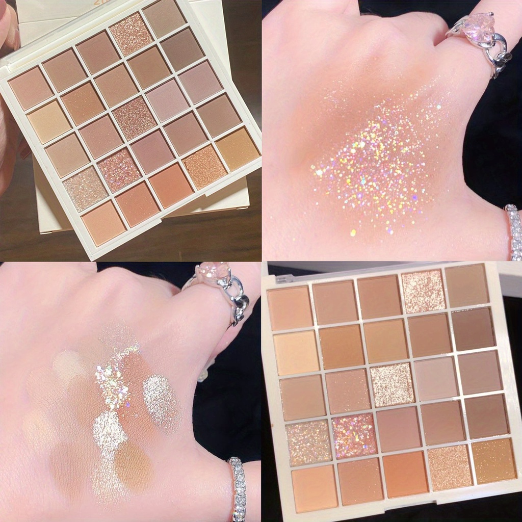 Bảng Phấn Mắt 25 Màu Tông Đất Chống Nước Và Mồ Hôi Lâu Trôi K 'Apeine