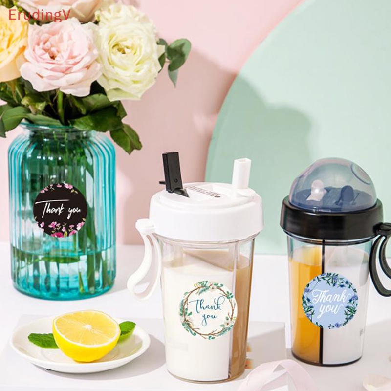 Cuộn 500 Nhãn Dán Thank You 1 Inch Dùng Trang Trí Gói Quà