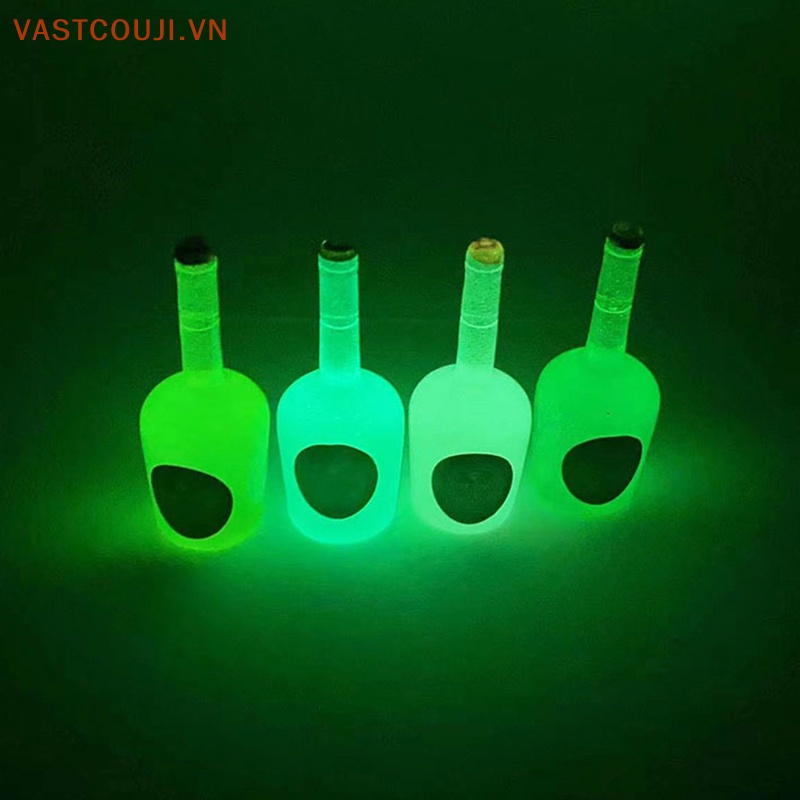 Bộ 5 Bình Nước Phát Quang Mini Bằng Nhựa Resin Hình Hoạt Hình Dễ Thương Trang Trí Đồ Thủ Công DIY