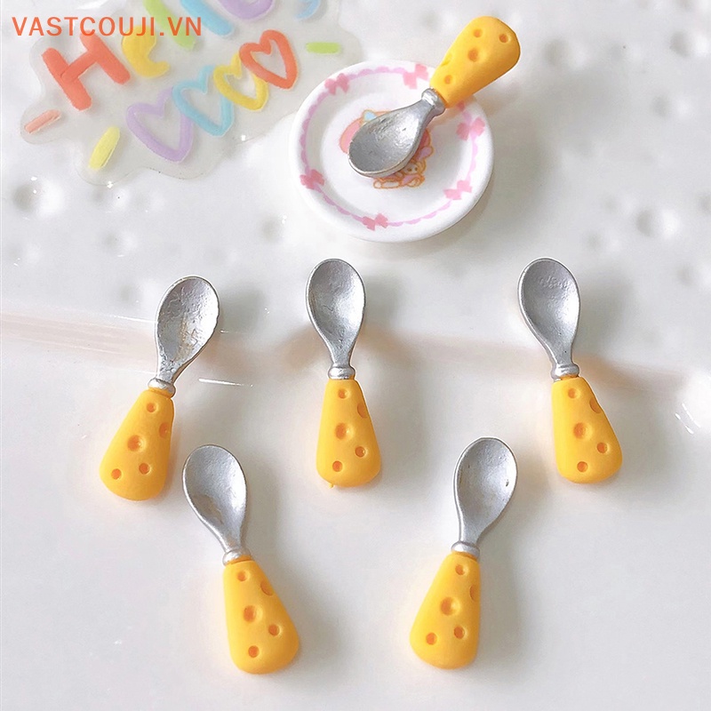 Set 10 Muỗng Xúc Mini Trang Trí Nhà Búp Bê VN