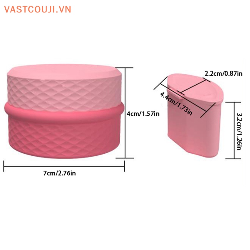 Hộp Đựng Thuốc 3 Trong 1 Bằng Silicon Tiện Dụng Mang Theo Du Lịch