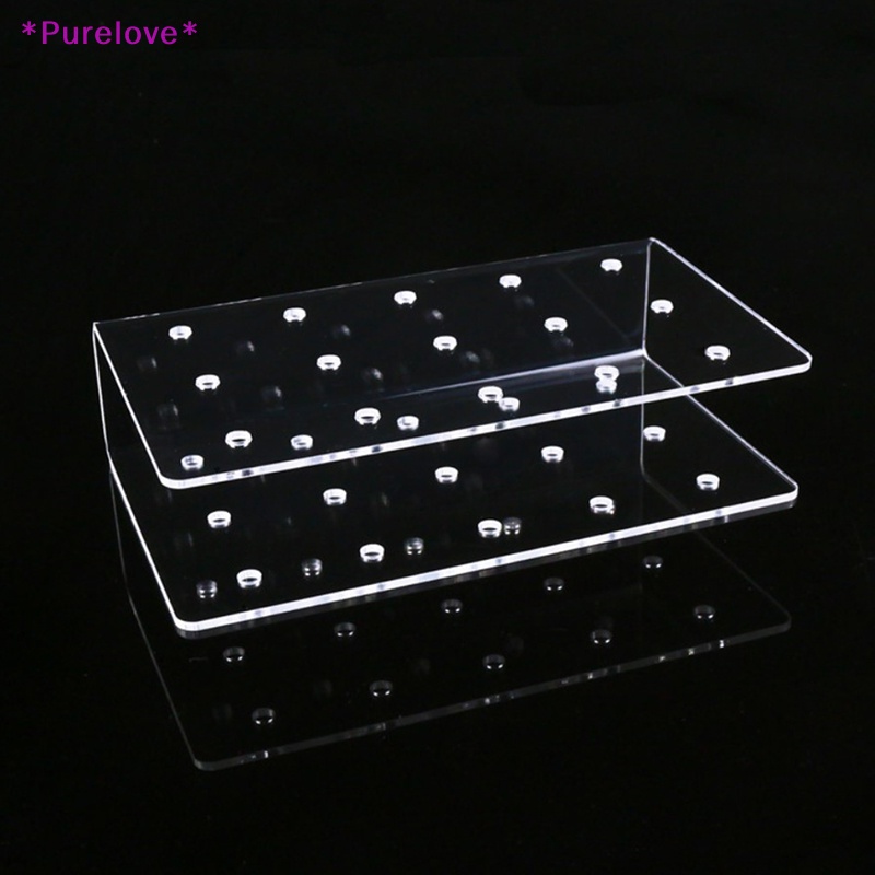 Giá Đỡ Kẹo Mút Bằng Acrylic Trong Suốt 15 Lỗ Tiện Dụng Mới