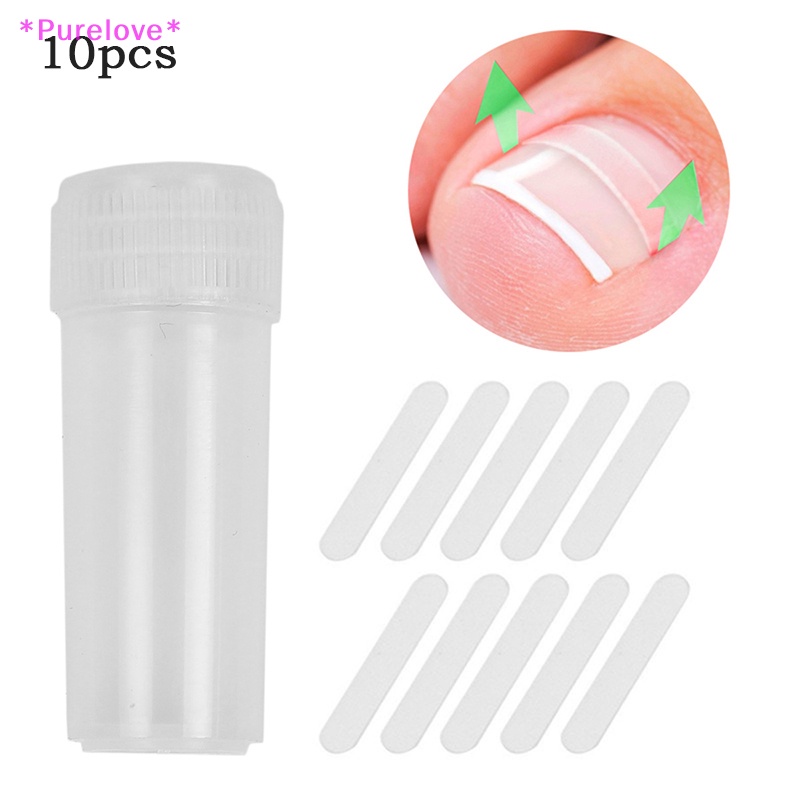 Set 10 Miếng Dán Chỉnh Sửa Móng Chân Tiện Dụng Mới