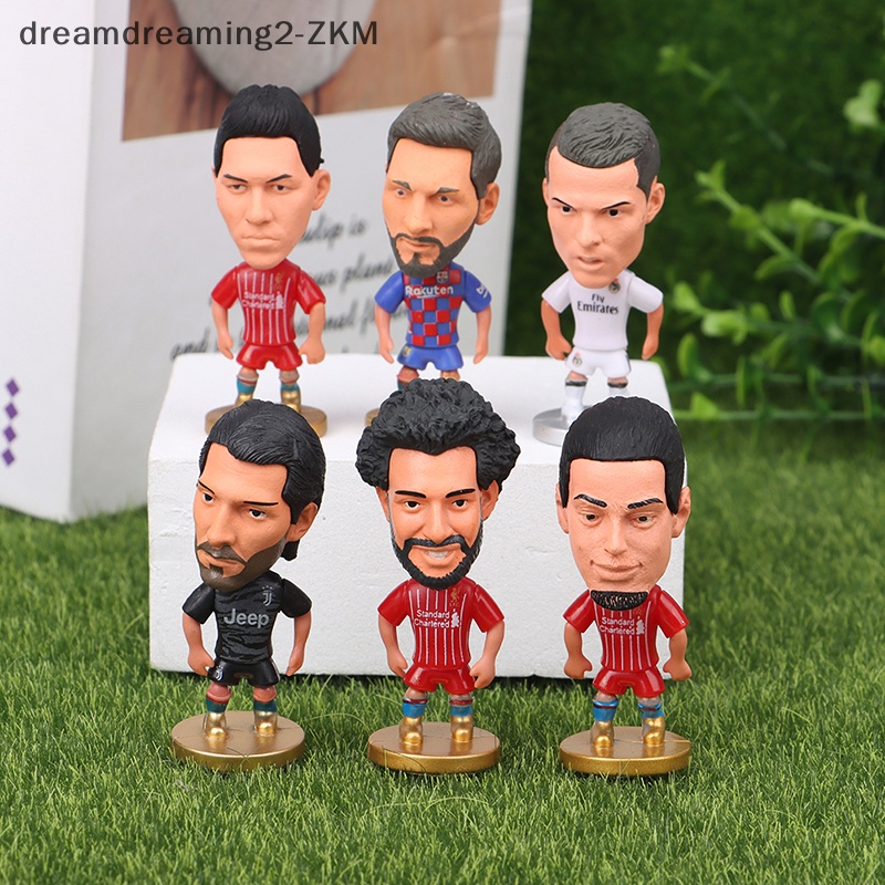 [Dreaming] Mô Hình Ngôi Sao Bóng Đá Mini Trang Trí Xe Hơi [zkm]