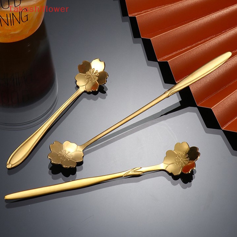 Muỗng Cà Phê Bằng Thép Không Gỉ Tay Cầm Dài