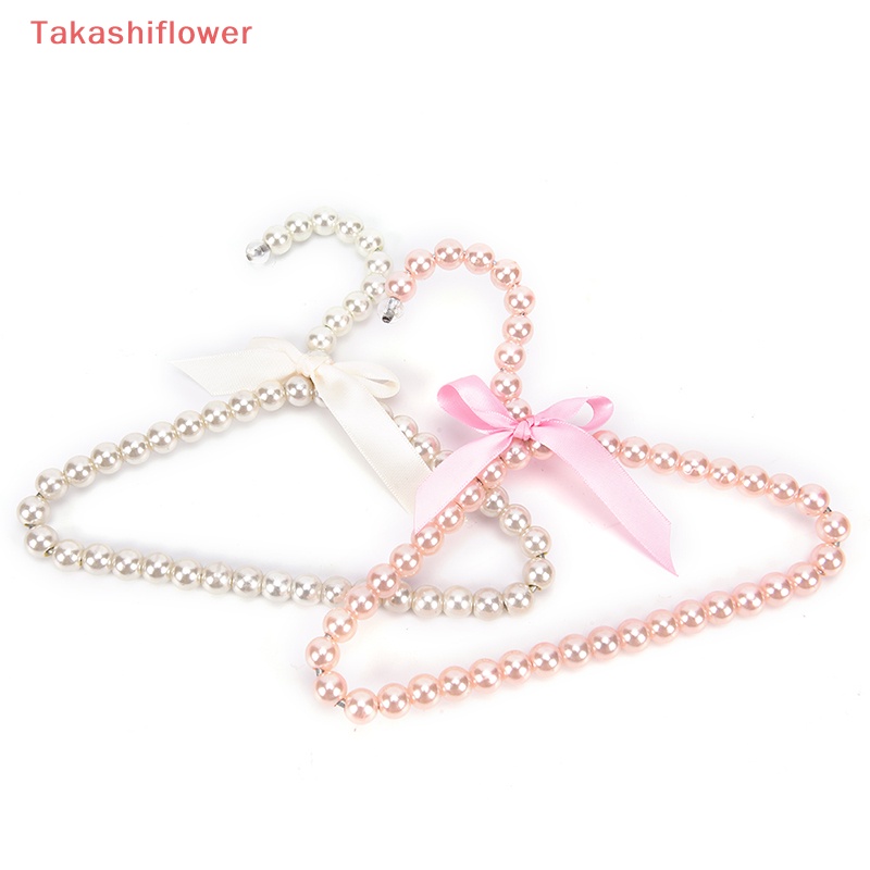 1 Móc Treo Quần Áo Đính Nơ Và Ngọc Trai Thời Trang Cho Thú Cưng