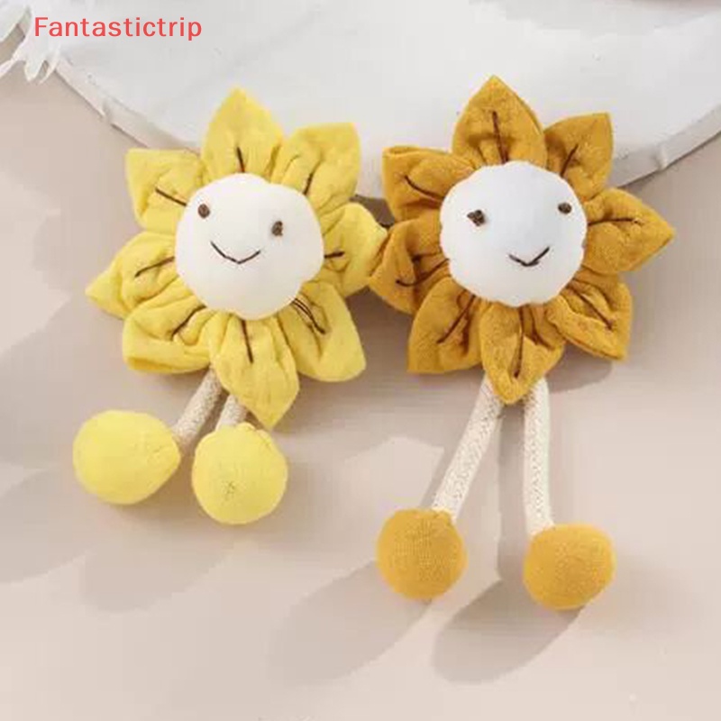 Ghim Cài Áo Hình Hoa Hướng Dương Mặt Cười Dễ Thương Cho Nữ Mới