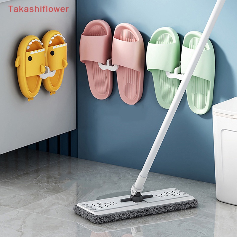 Giá Treo Dép Gắn Tường Không Cần Đục Lỗ Thoát Nước Tiện Dụng