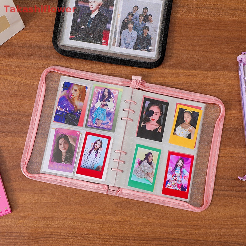 Sổ Lưu Trữ Ảnh Có Dây Kéo Và Vỏ Bọc Sách Tiện Dụng