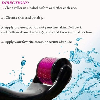 540 Titanium Microneedle Dermaroller Plastic Micro Needle Skin Accessories