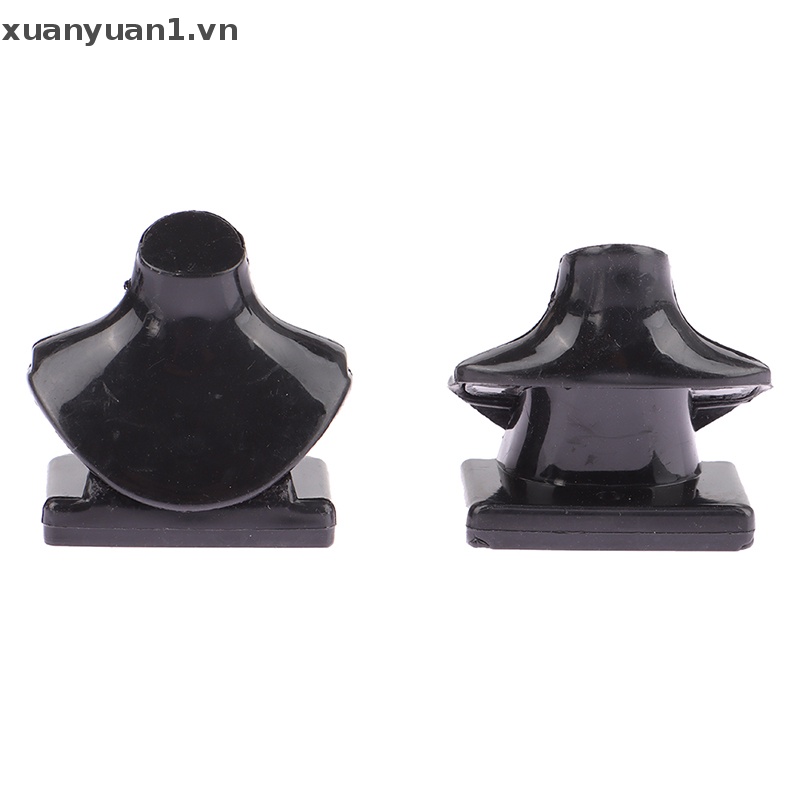 Set 5 Giá Trưng Bày Vòng cổ Màu Đen Cho Nhà Búp Bê