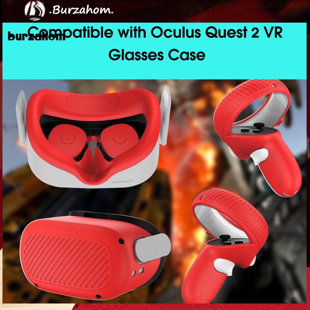 1 Bộ Vỏ Bọc Siêu Mềm Thoáng Khí Chống Trầy Cho Kính Thực Tế Ảo Oculus Quest 2