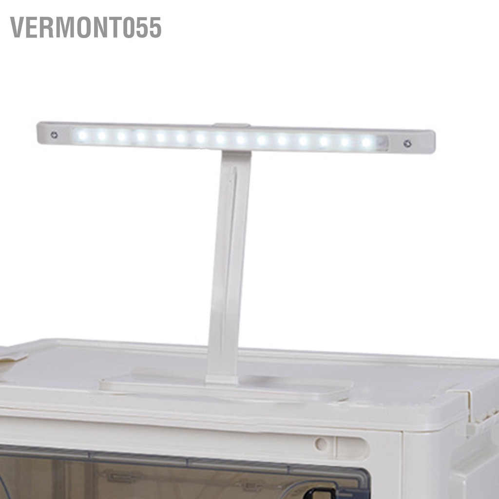 Vermont055 Trại Hộp Gấp Gọn Đa Năng Công Suất Lớn Cắm Ngoài Trời Bảo Quản Cốp Xe Ô Tô Màu Be Trong Suốt
