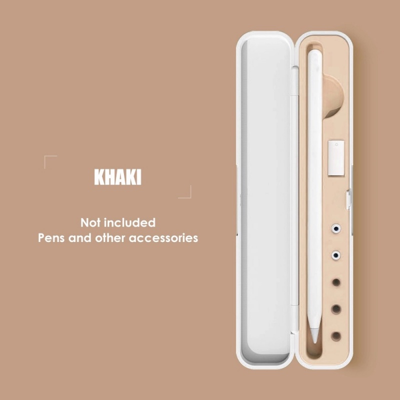 Hộp Đựng Bút Cảm Ứng Apple Pencil / iPad Chống Thất Lạc Mang Đi Tiện Dụng Ốp