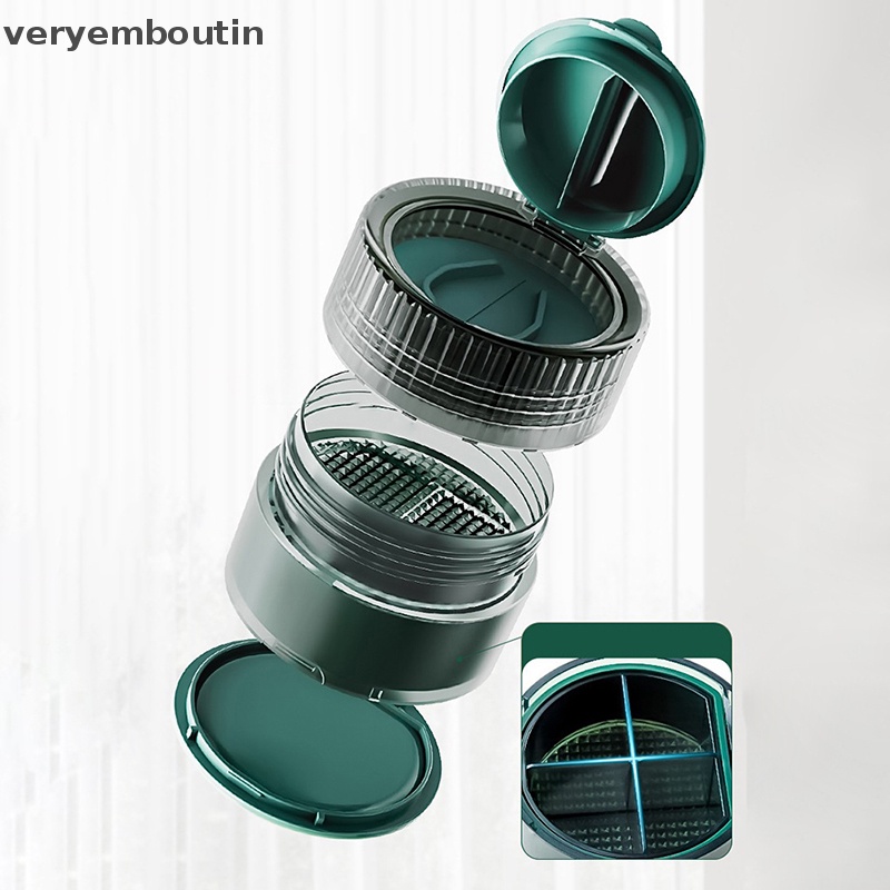 Dụng Cụ Cắt Thuốc Viên Chia Ngăn Tiện Dụng