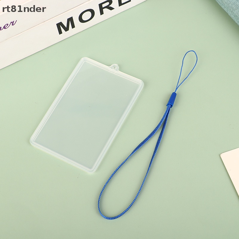 Rt Bao Da Điện Thoại Nắp Lật Trong Suốt Có Ngăn Đựng Thẻ ID Và Dây Đeo Cho Học Sinh