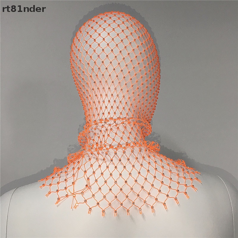 Rt Mới Khăn Trùm Đầu Co Giãn Đính Kim Cương Giả Lấp Lánh Cho Nữ