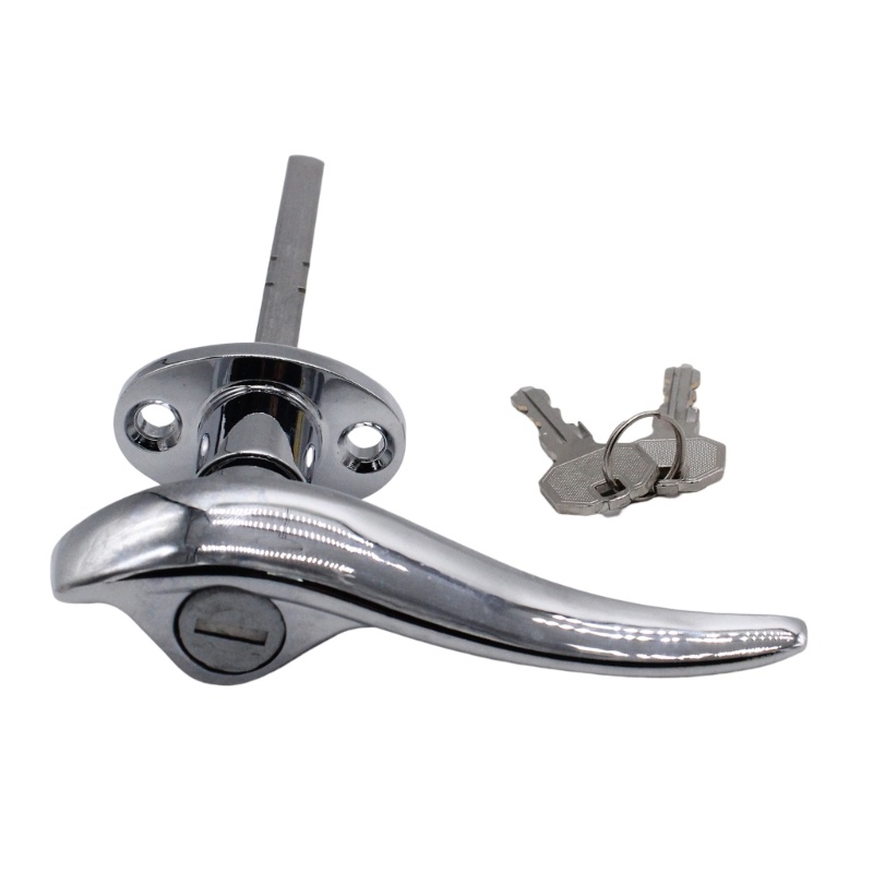 Set 2 Tay Nắm Khóa Cửa 3 Nút Cho Xe Hơi