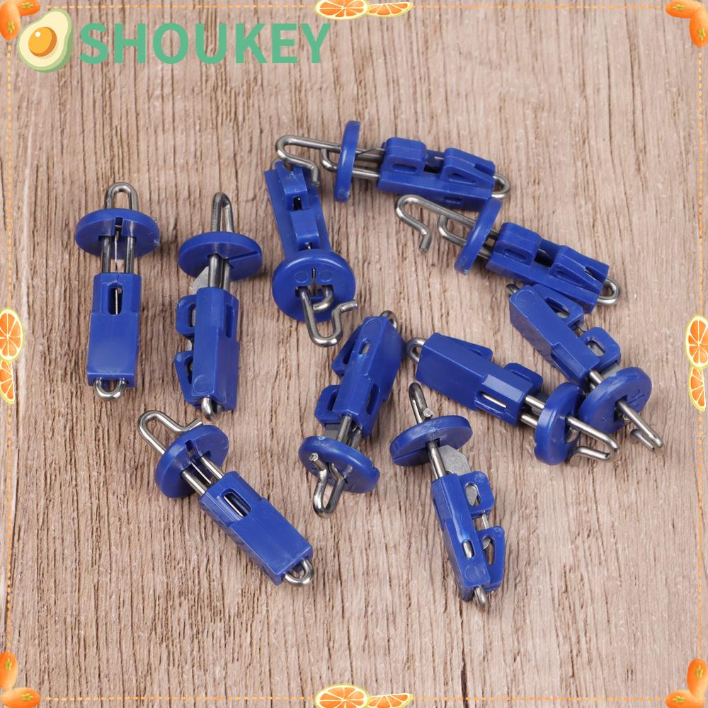 Shoukey Kẹp Móc Mồi Câu Cá Chất Lượng Cao Pesca Iscas Phong Cách Breakaway