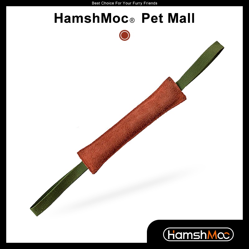 HamshMoc Đồ Chơi Ngậm Cắn Siêu Bền Có Tay Cầm Dành Cho Chó Vừa Và Lớn