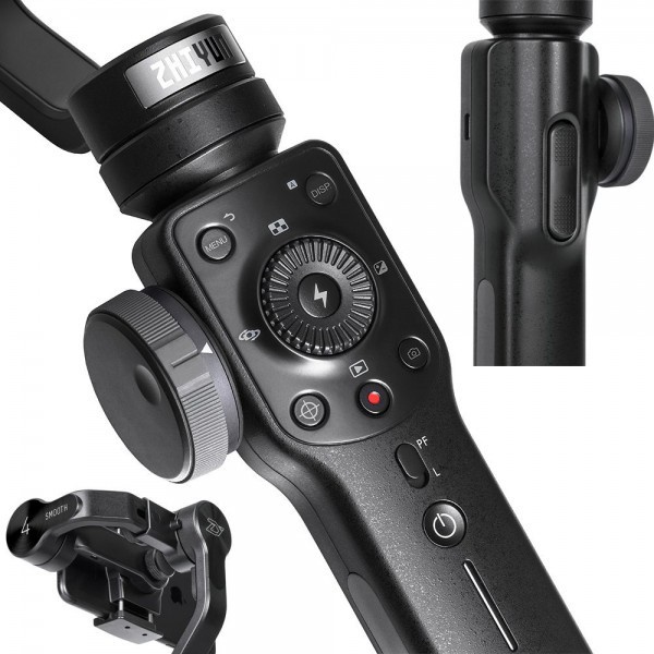 Gimbal cầm tay chống rung cho điện thoại Zhiyun Smooth 4 - Huco Việt Nam
