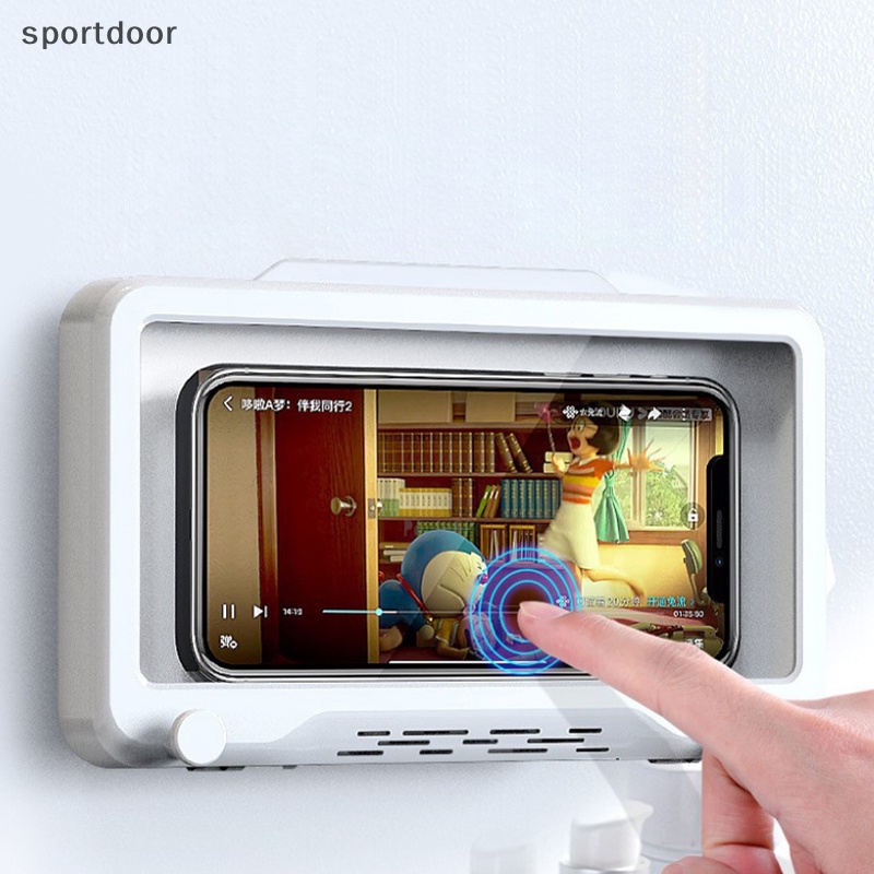 [sportoutdoor] Giá Đỡ Điện Thoại Đa Năng Gắn Tường Nhà Tắm / Toilet [out]