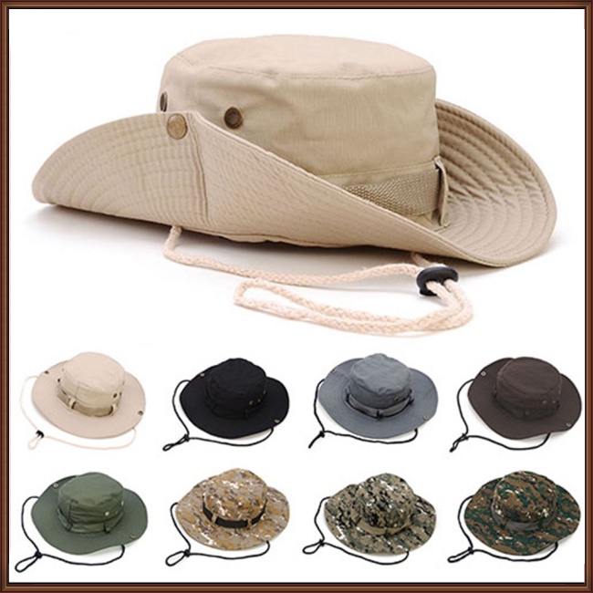 Mũ Rộng Vành Chống Nắng Tia UV Thời Trang Mùa Hè Cho Nam Và Nữ