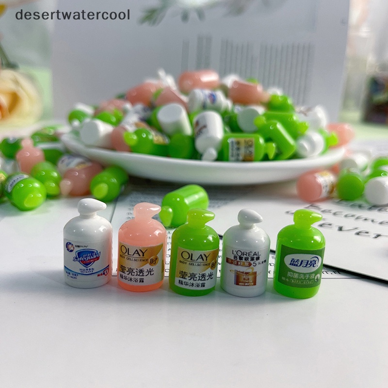 Set 10 Chai Nước Rửa Tay Mini Trang Trí Nhà Búp Bê