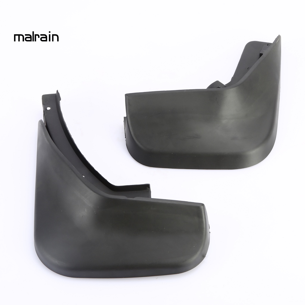 Set 4 Tấm Chắn Bùn LB-SY-532 Bằng ABS Màu Đen Chống Đóng Băng Cho Audi A6L 06-11