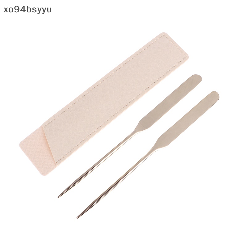 1 Cây Đánh Phấn Nền Trang Điểm Hai Đầu Bằng Thép Không Gỉ Xo94Bsyu