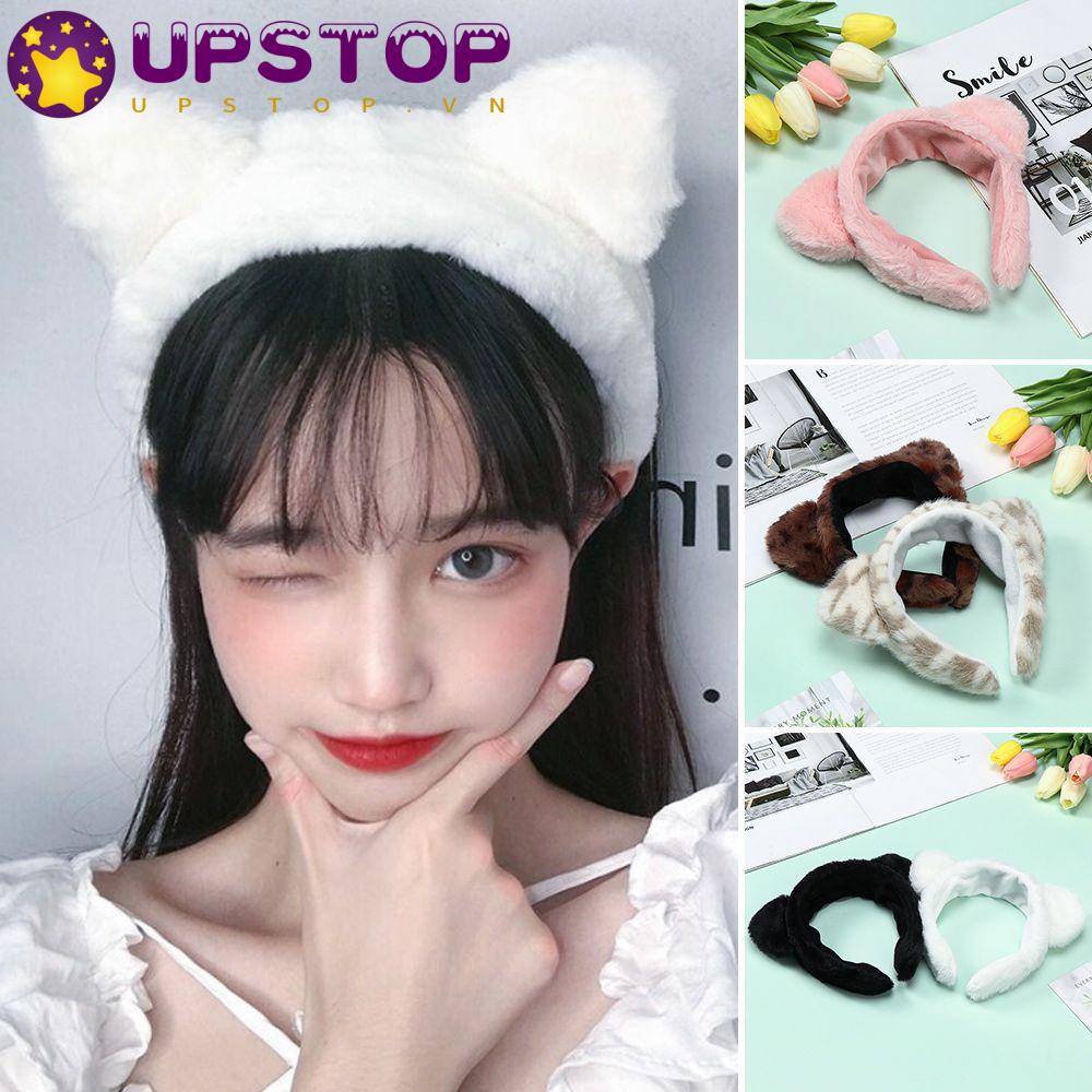 Băng Đô Tai Mèo Phối Lông Thời Trang Cho Nữ