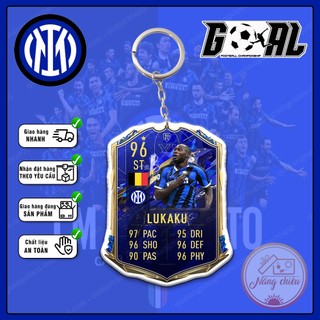 Móc khóa thẻ CLB bóng đá Inter Milan