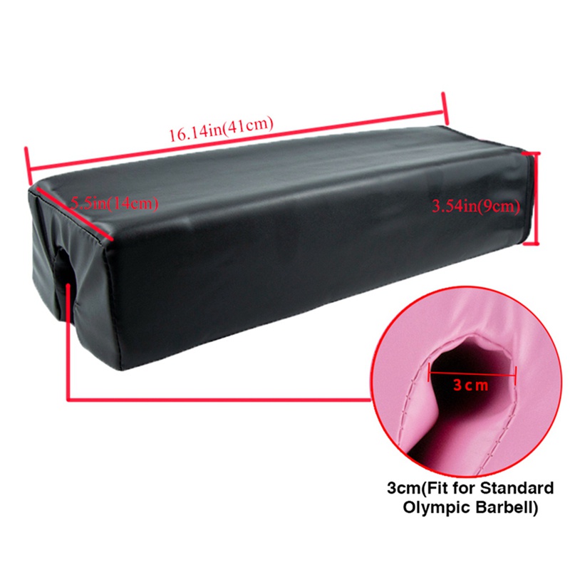 Đệm Xốp Hỗ Trợ Nâng Tạ / Vai / Hông Màu Đen