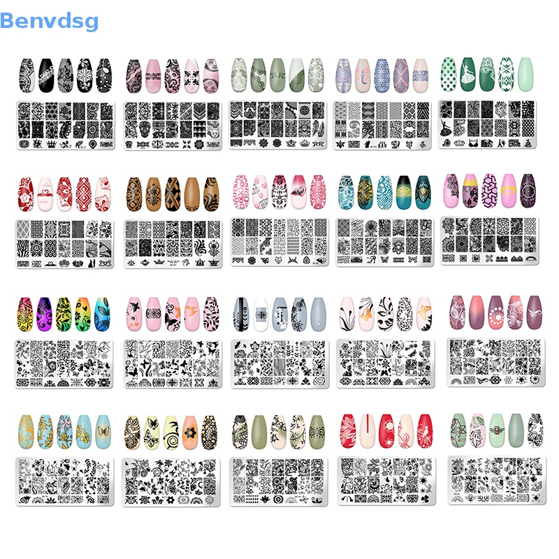 Đĩa In Họa Tiết Graffiti Trang Trí Móng Nghệ Thuật Mẫu Mới 2023