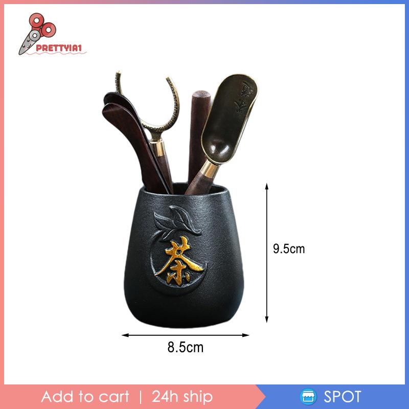 Bộ Ấm Trà Kung Fu Nghệ Thuật Trung Hoa Mang Đi Tiện Dụng Prettyia1
