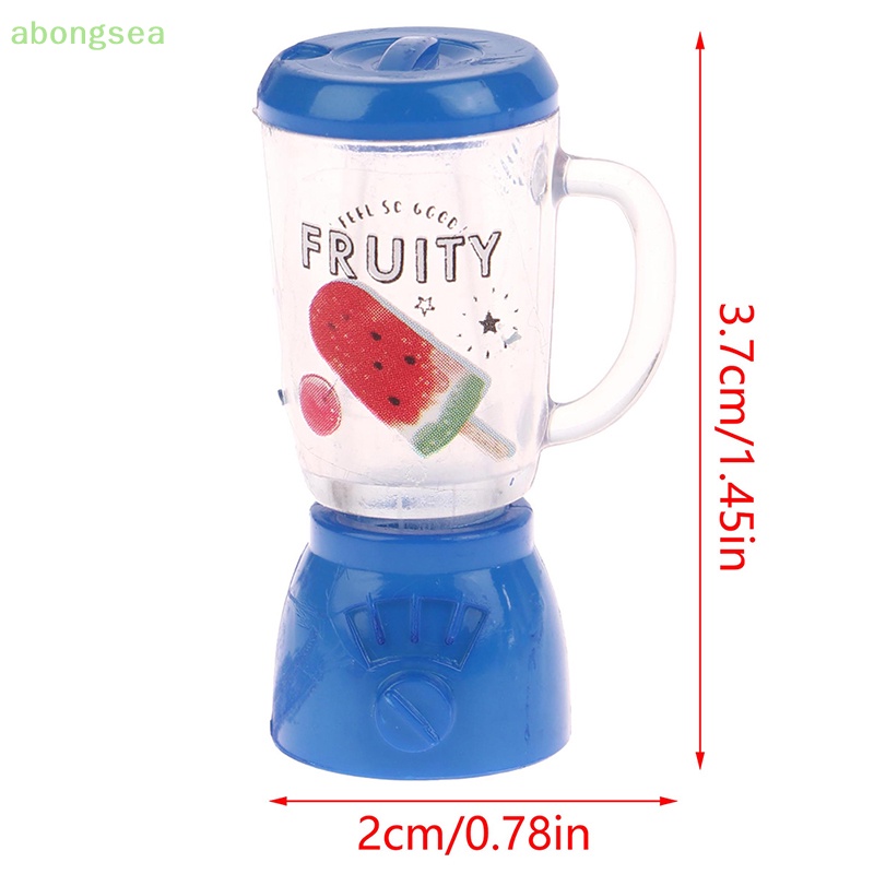 Abongsea Mô Hình Máy Ép Nước Trái Cây Tỉ Lệ 1: 12 Trang Trí Nhà Búp Bê