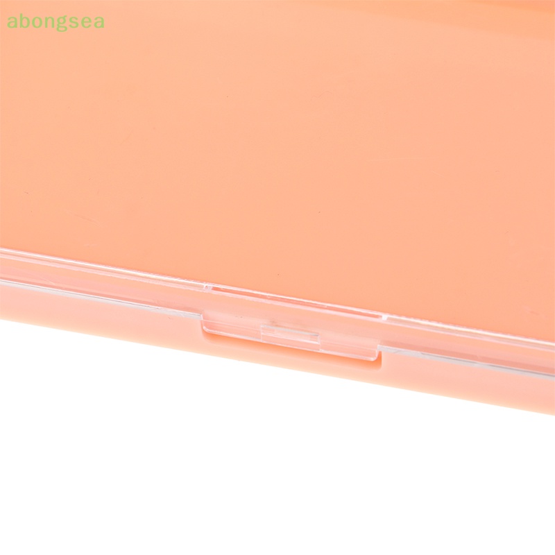 1 Hộp Nhựa Rỗng Mini Bongsea Đựng Hạt Đá Trang Trí Móng Tay