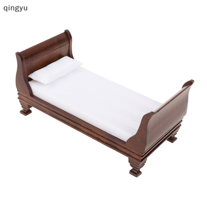 Giường Ngủ Mini Tỉ Lệ 1: 12 Trang Trí Nhà Búp Bê