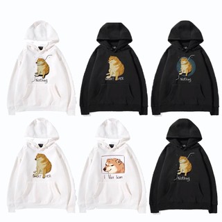 SIÊU ĐẸP 6 Mẫu Áo Hoodie in hình Meme Cheems  Mẫu áo in hình 1 mặt siêu đẹp hot