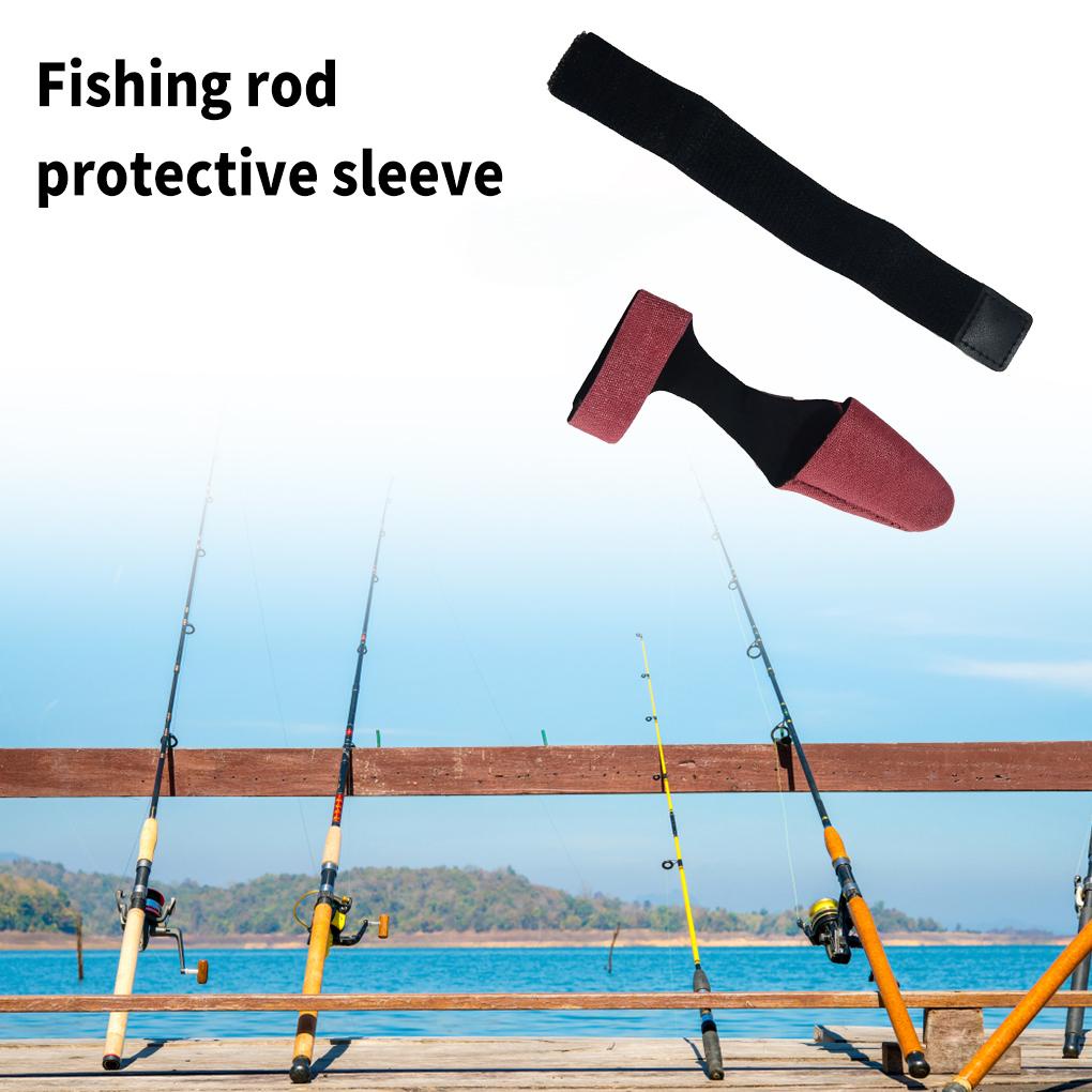 [MAPD] Vỏ Bọc Bảo Vệ Cần Câu Cá Có Độ Co Giãn Cao Dày Dặn Có Vòng Hướng Dẫn Bảo Vệ